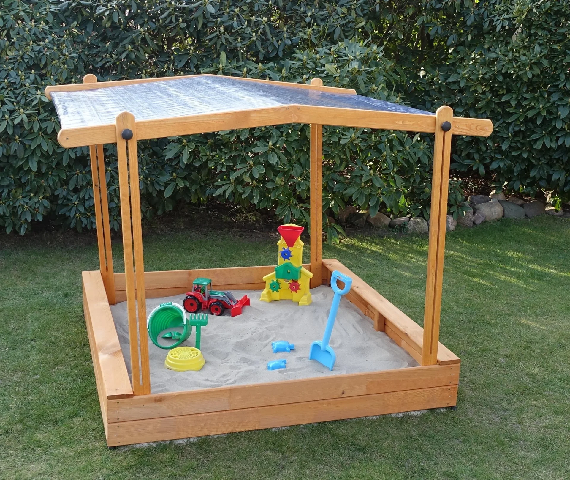Sandkasten "MULTI" + Dach - 1