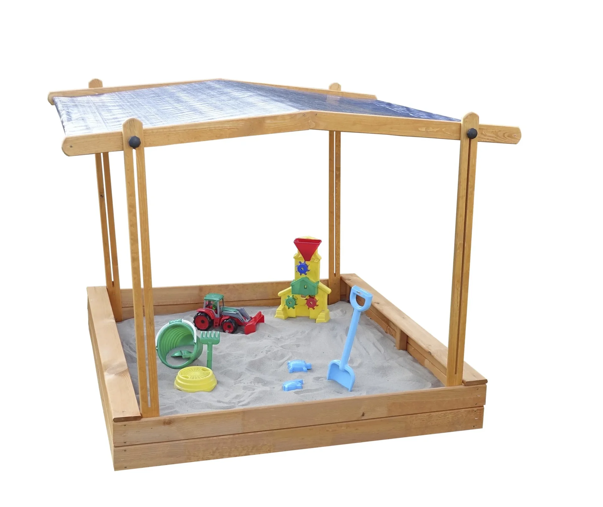 Sandkasten "MULTI" + Dach - 2