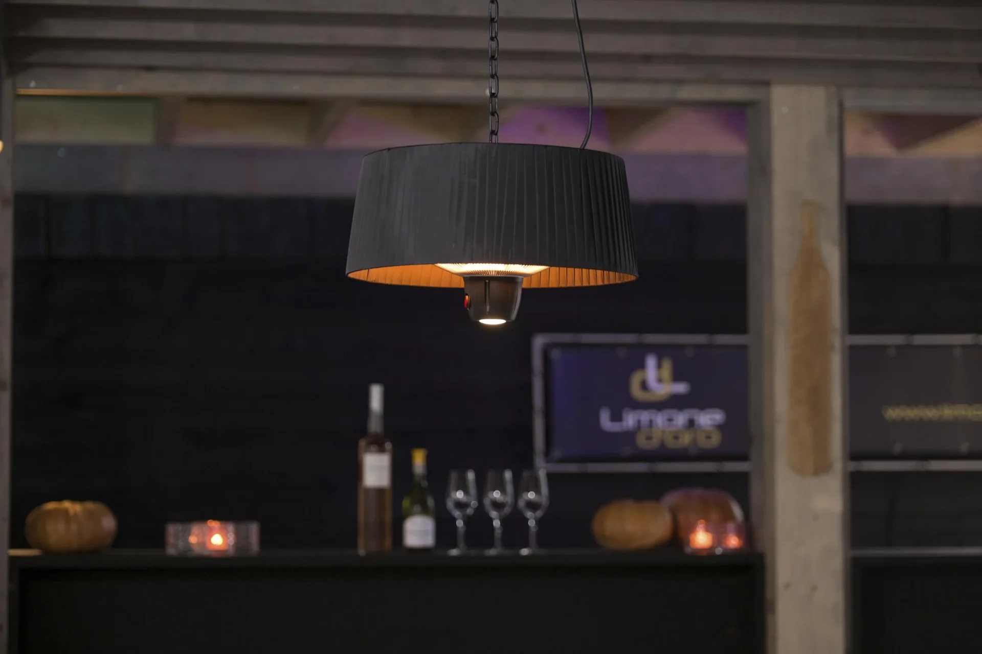 Hängeheizstrahler Artix Compact Bright Hanging weiß 1500 Watt - 1