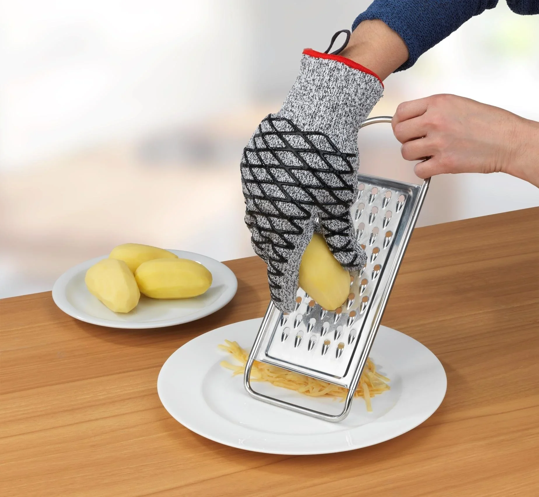 Hitze- und Schneidschutzhandschuhe, Herrengröße, 1 Paar - 0