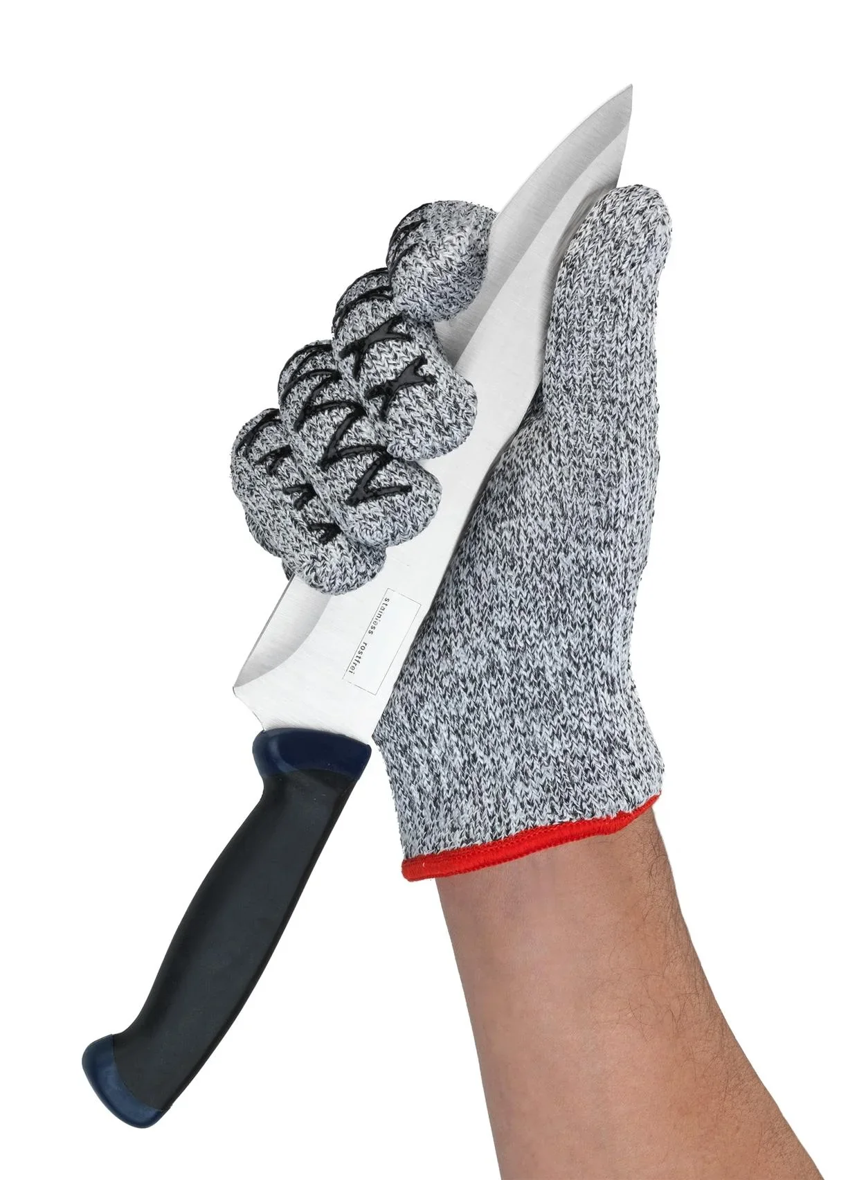 Hitze- und Schneidschutzhandschuhe, Herrengröße, 1 Paar - 2