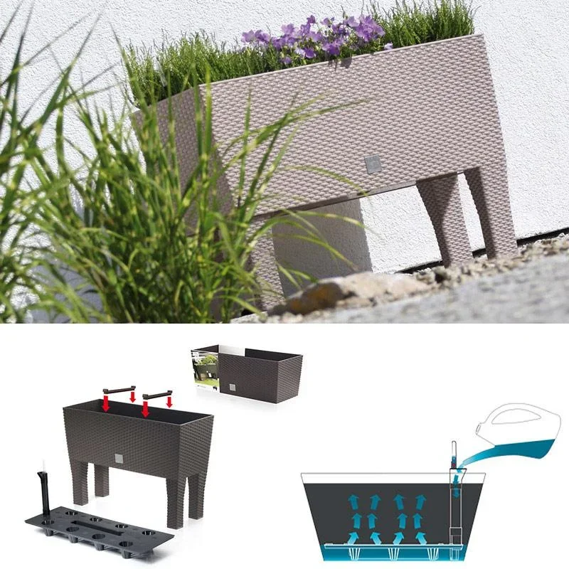 Multi Roller MR 0060, 38 x 38 x 10 cm, harte Rollen Ø 63 mm, Platte Multiplex Maxigrip FSC®, Tragkraft 200 kg - 3