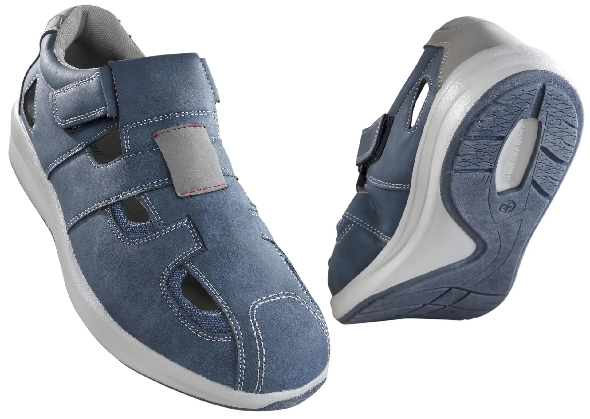 Komfortsandale, Farbe marine, Gr. 40 - 5