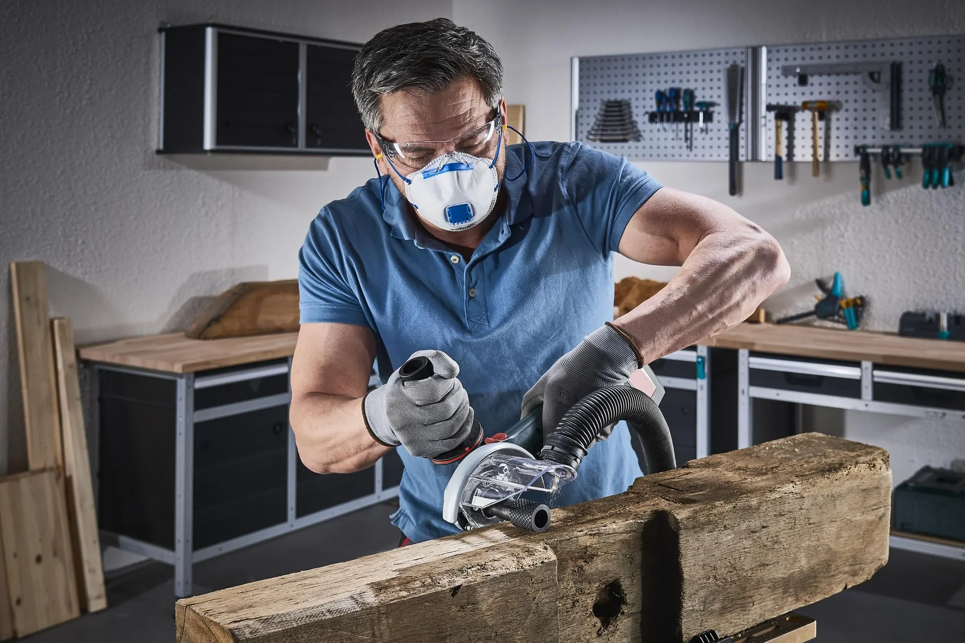 Zylinderraspel für Winkelschleifer Ø 31,5 cm - 1