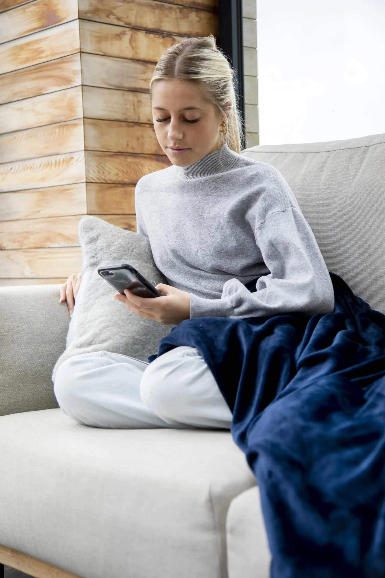 Kuschelheizdecke, elektrisch, 180 x 130 cm - 0