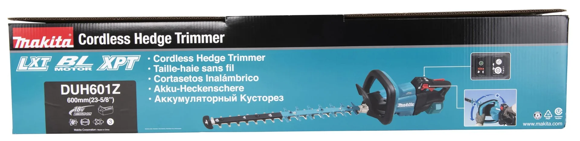 Akku-Heckenschere 60 cm 18V (ohne Akku, ohne Ladegerät) DUH601Z - 2