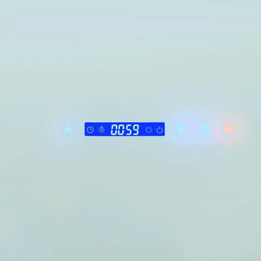 Wandhaube 756 m³/h 90 cm Edelstahl weiß - 0