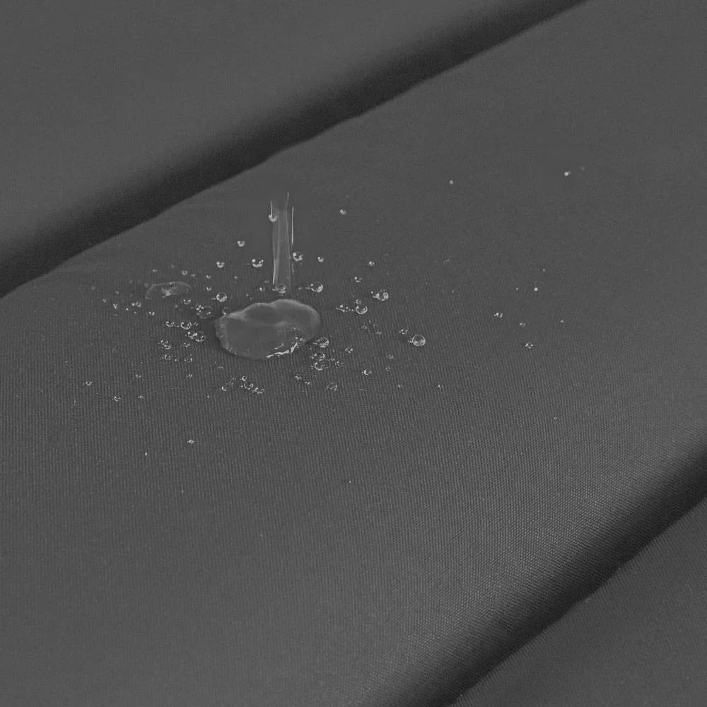 Gartenkissen für Liegestuhl - mit abnehmbarem Kissen - Anthrazit - 183x56x7cm - 2