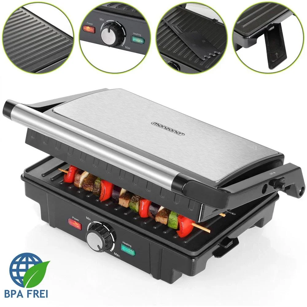 Kontaktgrill aus Edelstahl - 1