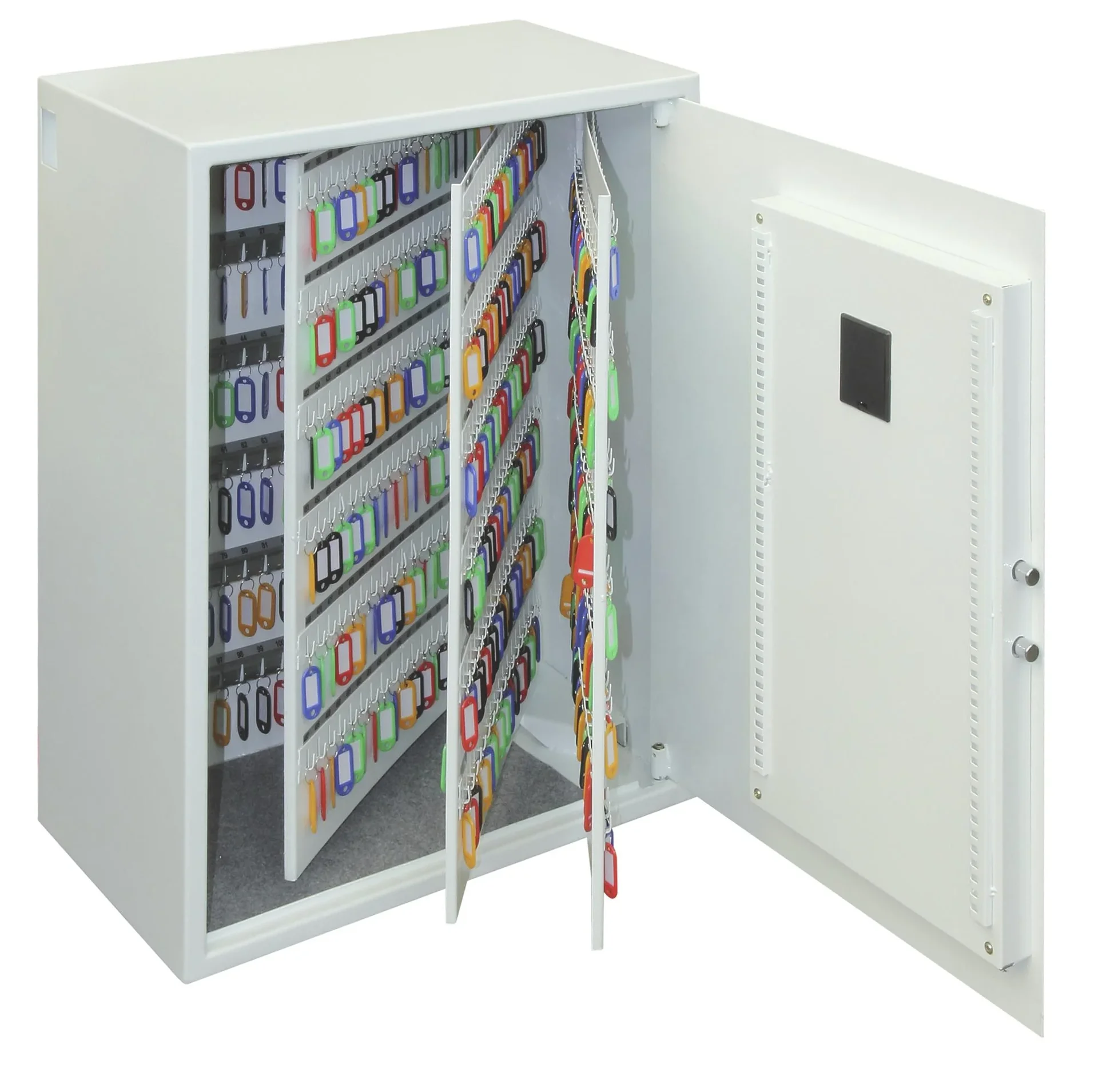 Schlüsseltresor Cygnus mit Elektronikschloss für 700 Schlüssel, Außenmaße 760 x 580 x 330 mm - 2