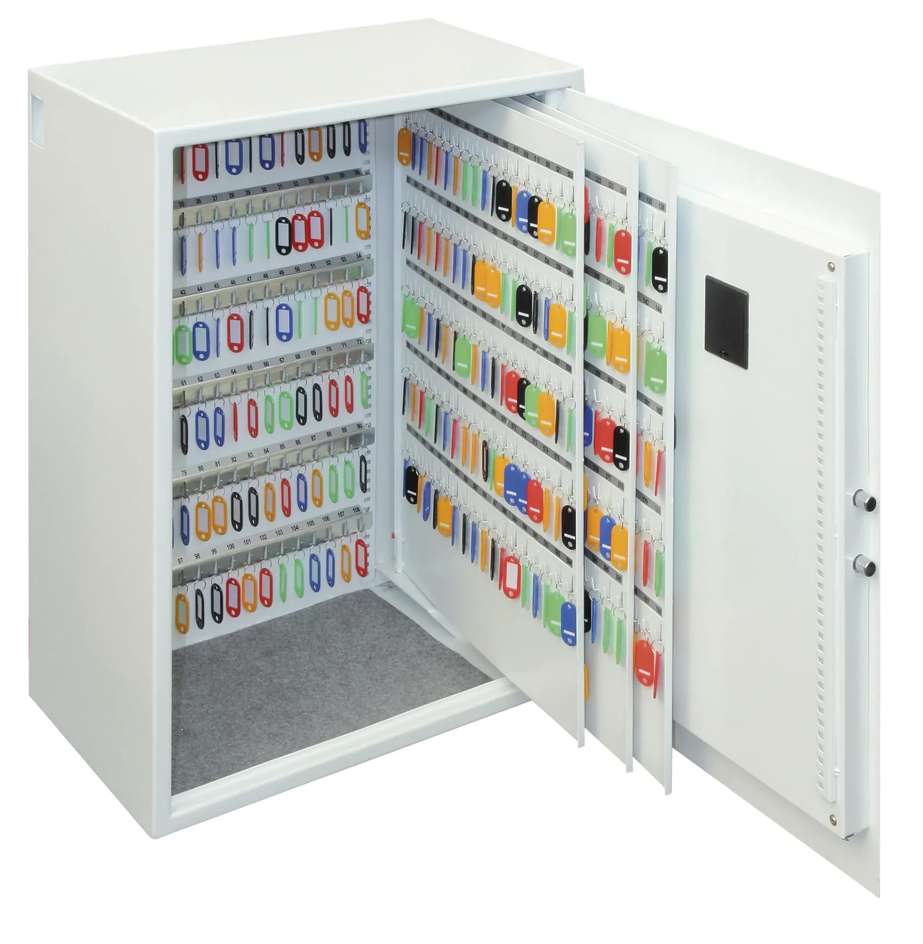 Schlüsseltresor Cygnus mit Elektronikschloss für 700 Schlüssel, Außenmaße 760 x 580 x 330 mm - 7