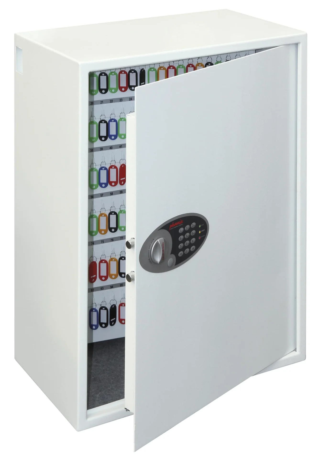 Schlüsseltresor Cygnus mit Elektronikschloss für 700 Schlüssel, Außenmaße 760 x 580 x 330 mm - 9