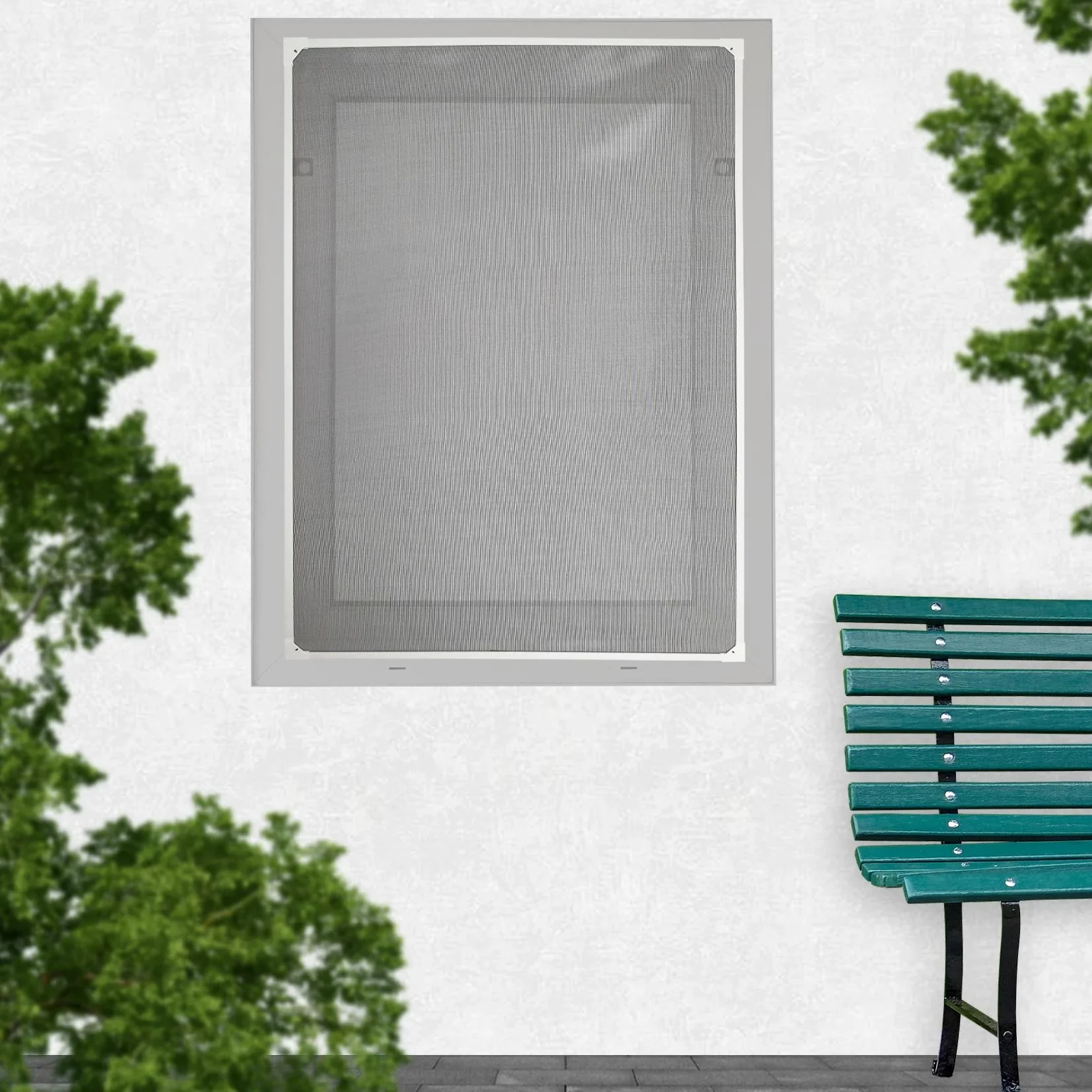 Insektenschutz-Magnetfenster 130 x 150 cm - 3