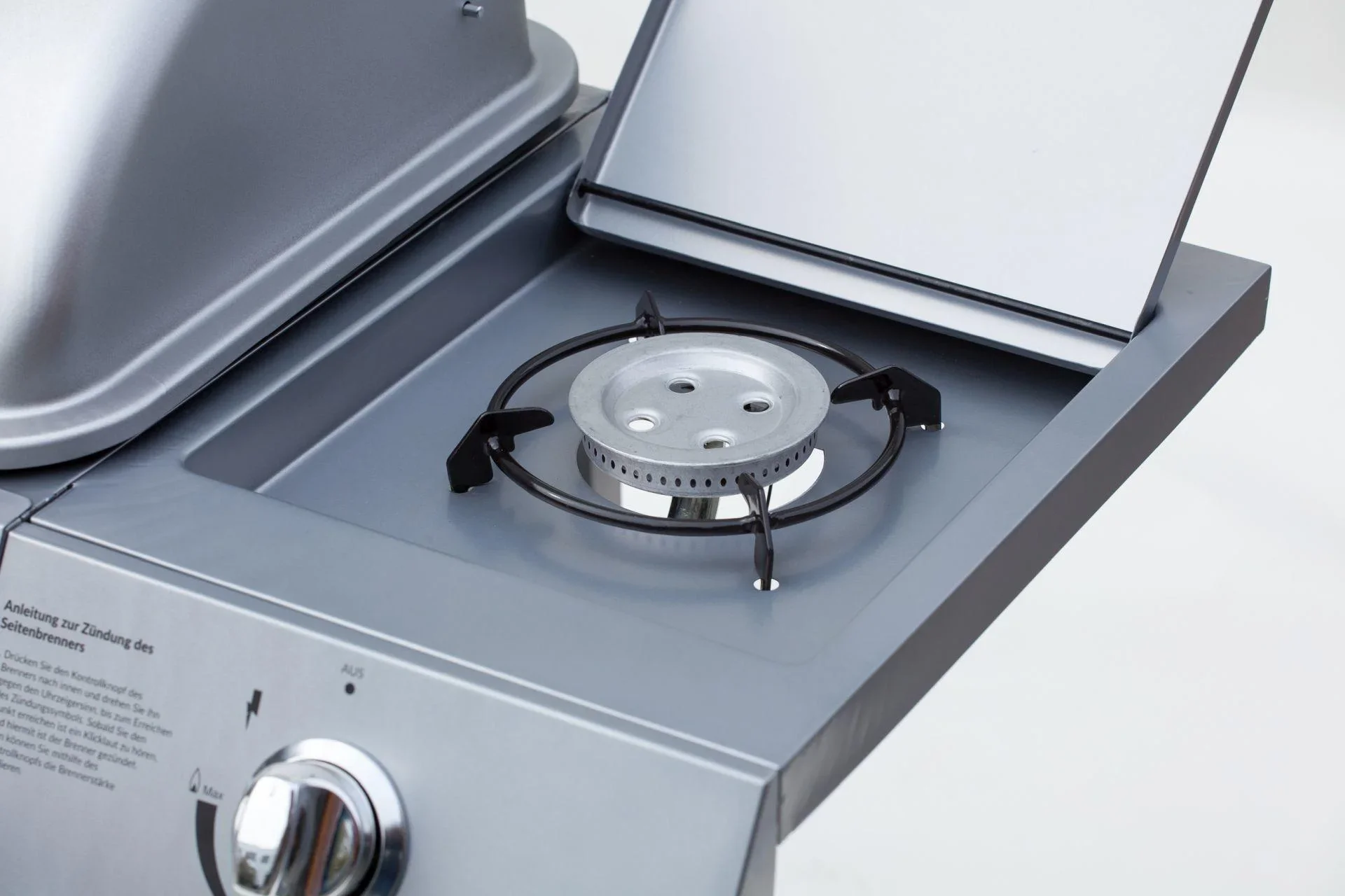 Gasgrill "Dayton" 6 Hauptbrenner + 1 Seitenbrenner, schwarz - 9