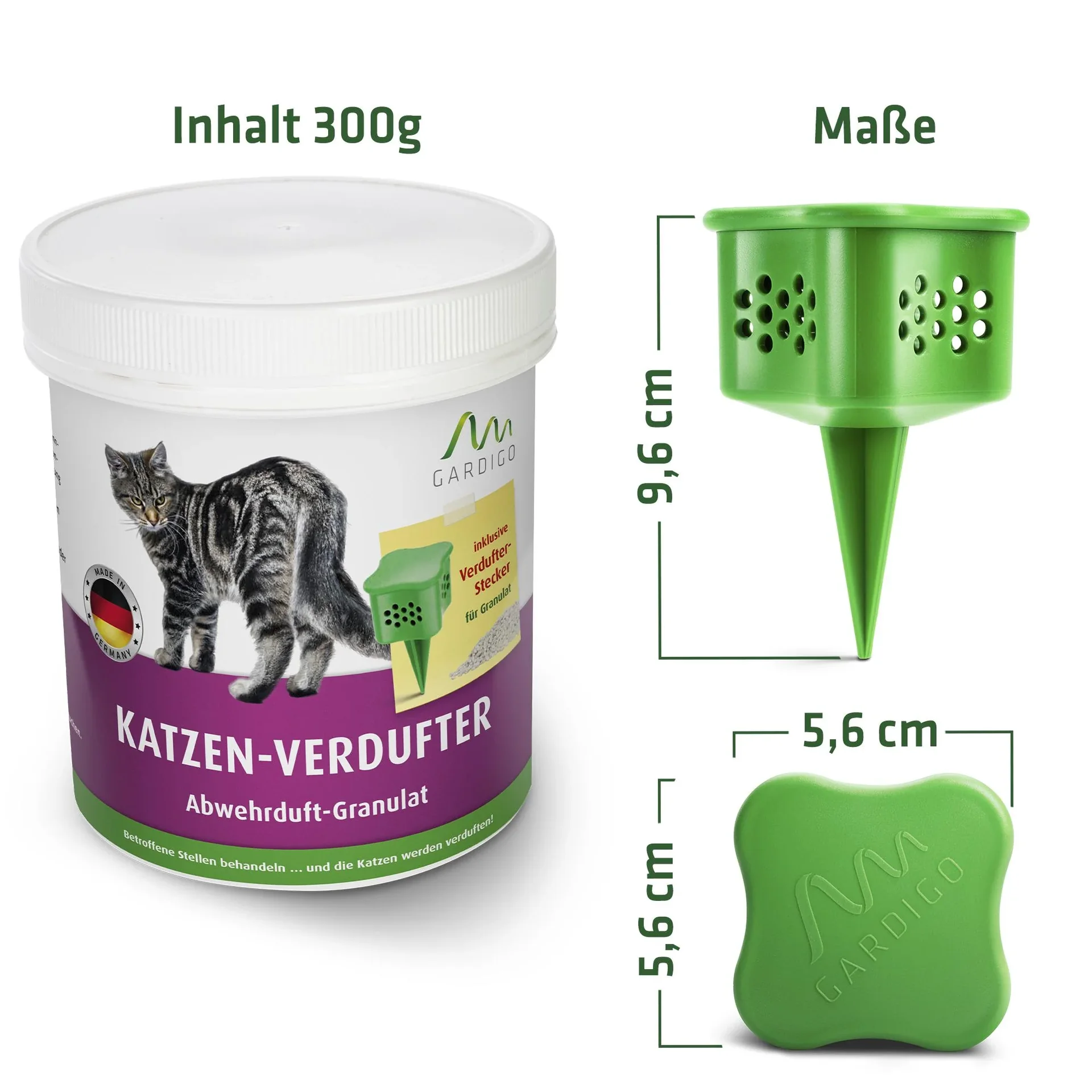 Katzenverdufter mit Beet-Stecker - 1