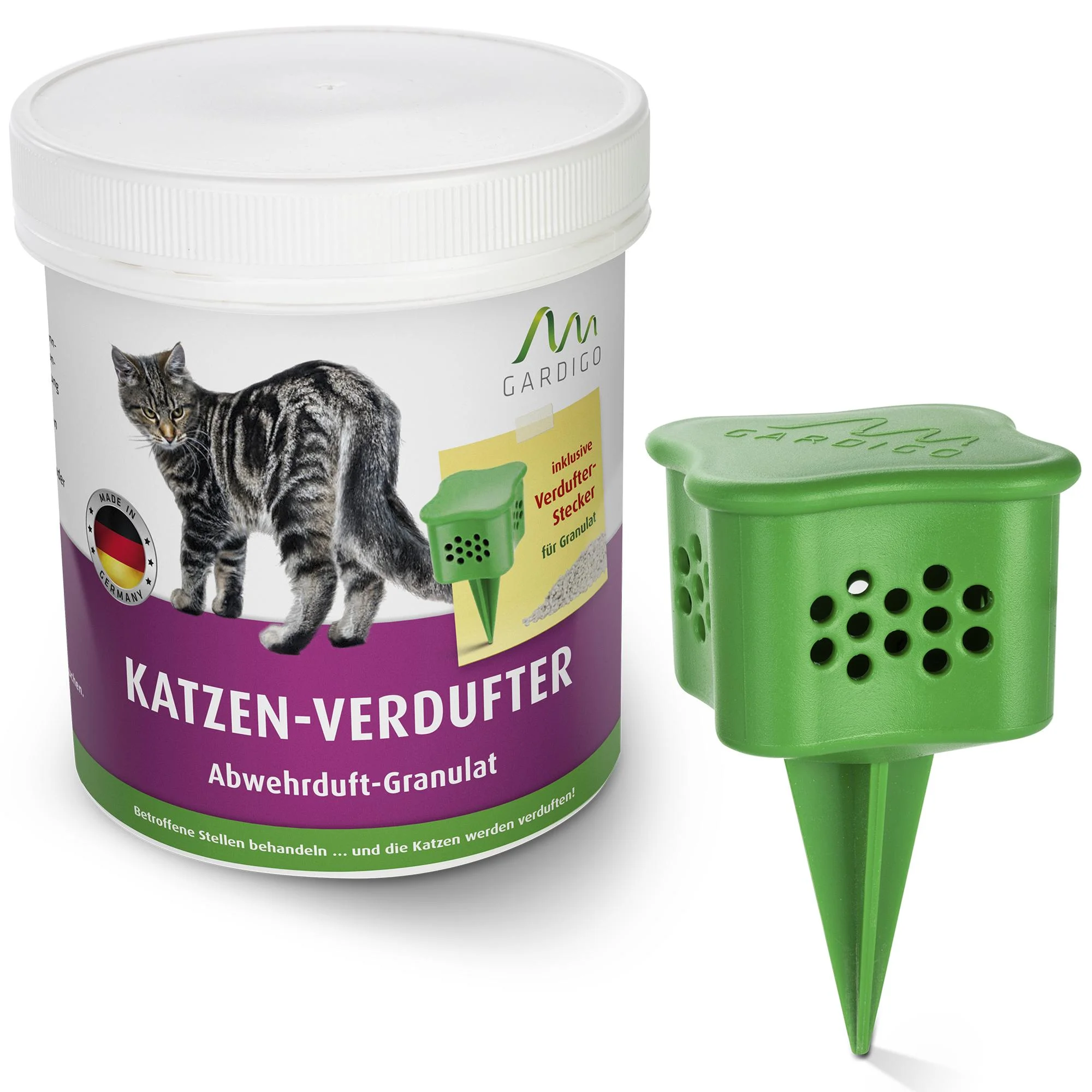 Katzenverdufter mit Beet-Stecker - 7