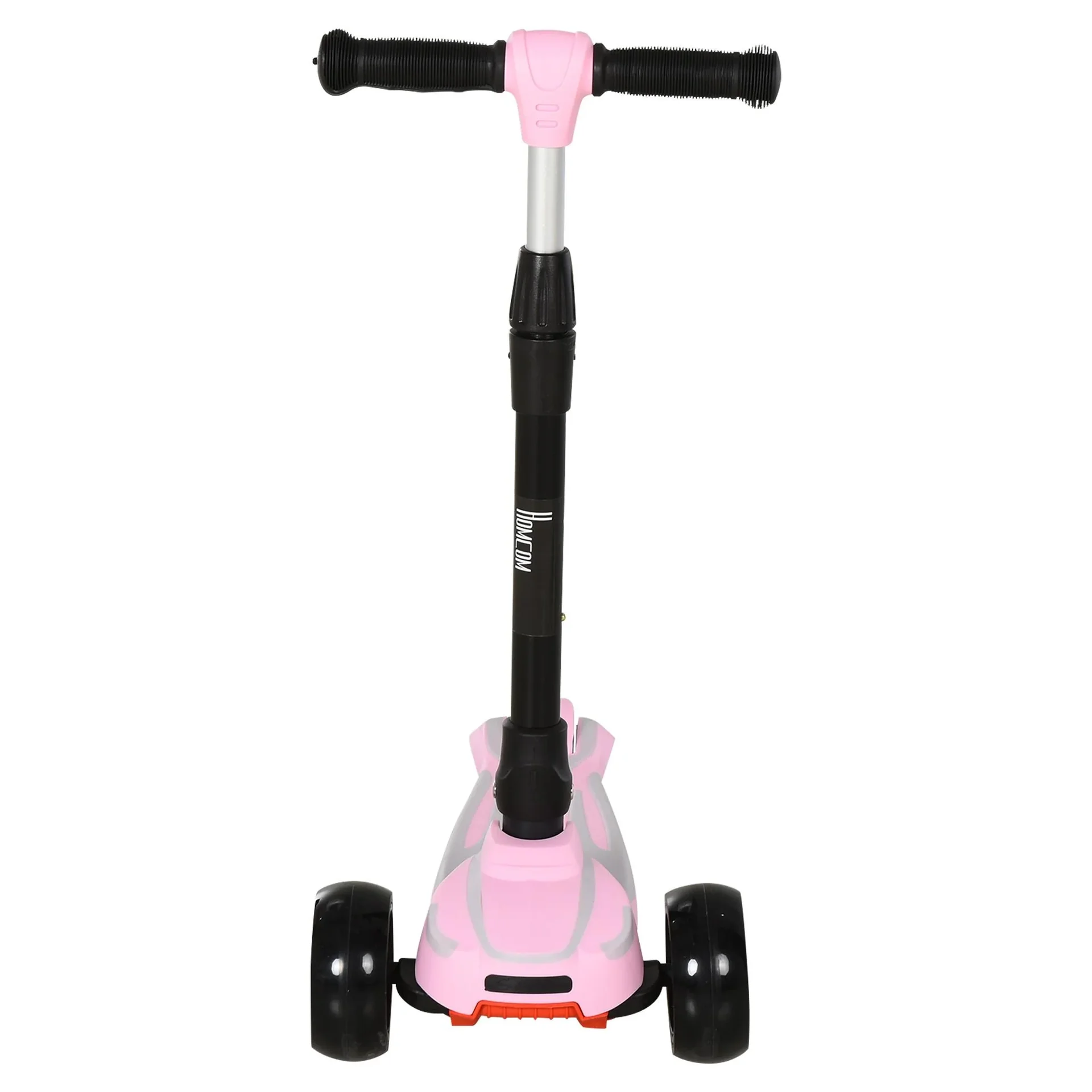 Mädchenroller mit einstellbarer Höhe, rosa - 2