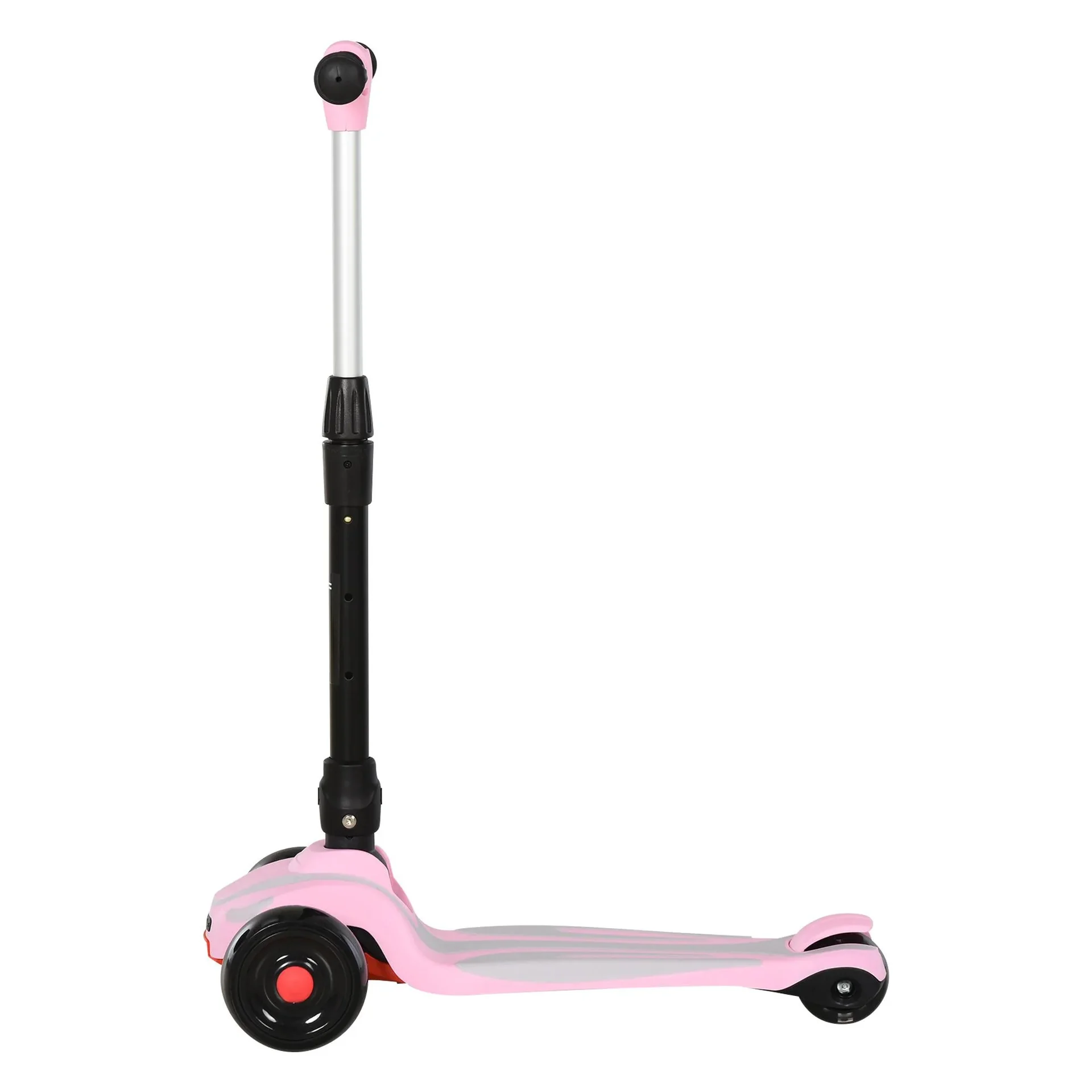 Mädchenroller mit einstellbarer Höhe, rosa - 4