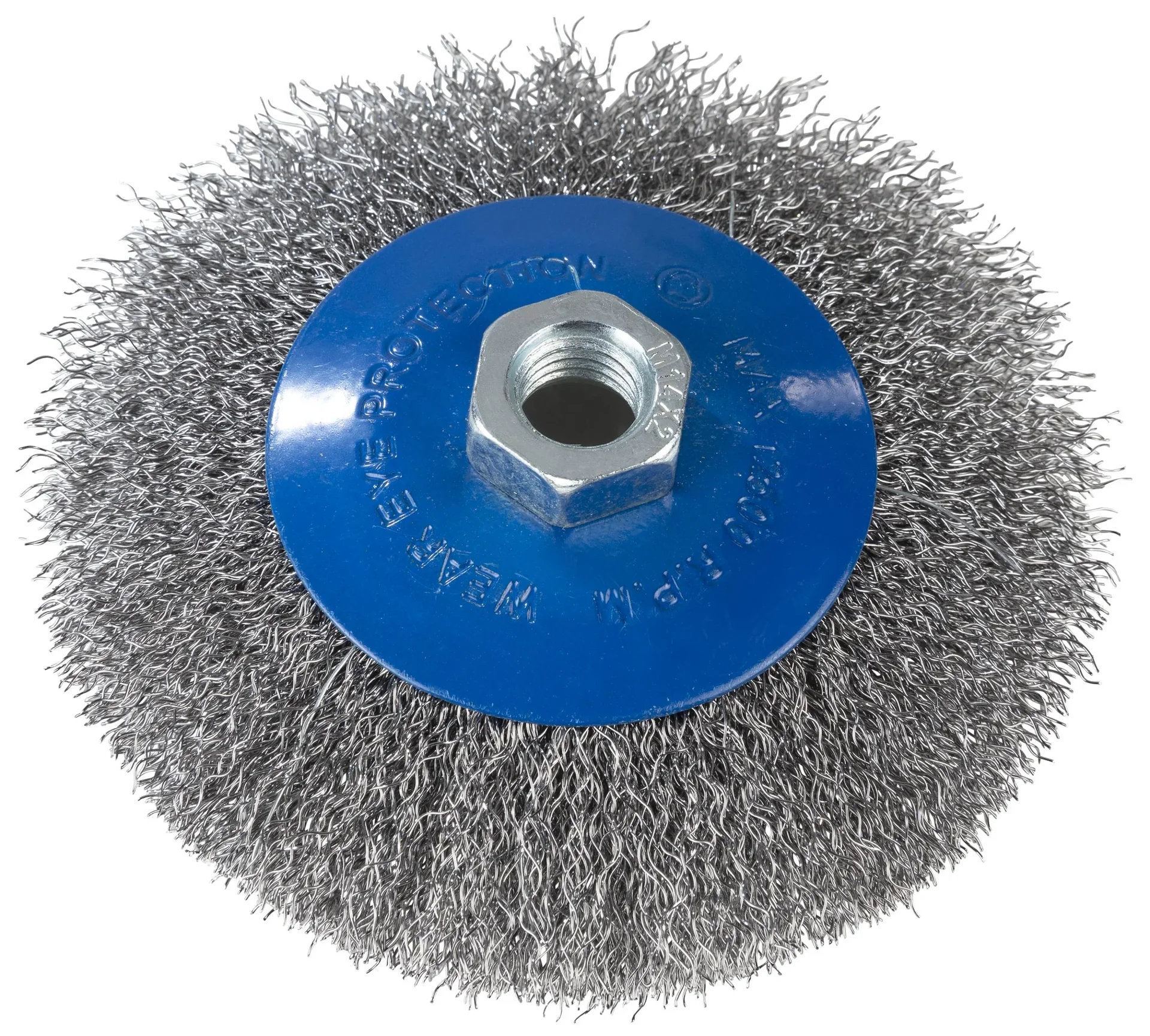 Drahtbürste gewellt, Ø 115 mm, M 14 - 0
