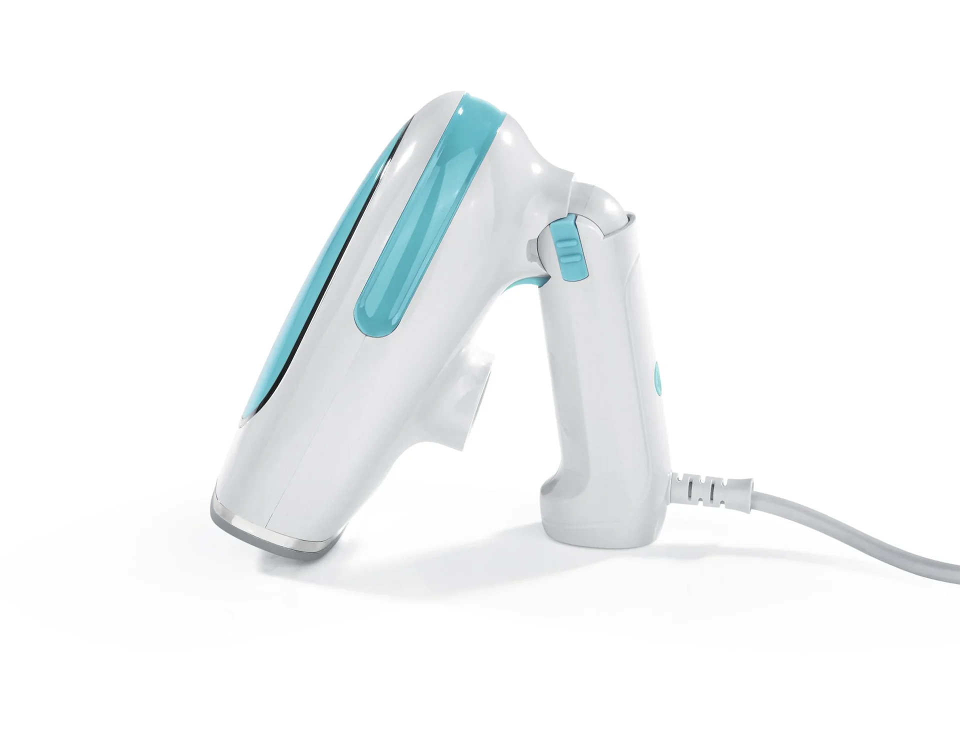 Dampfglätter, faltbar, Türkis/ Weiß, 1200 Watt - 4