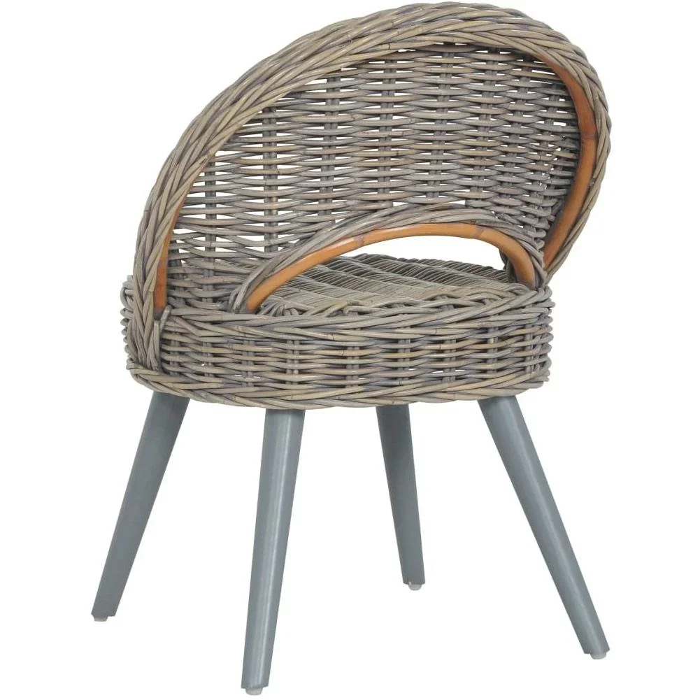 Sessel cubu rattan grau - 2