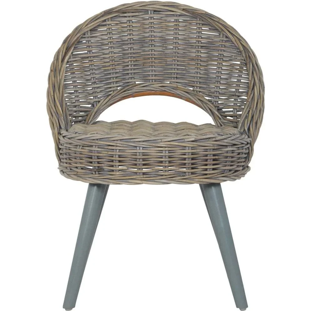 Sessel cubu rattan grau - 3