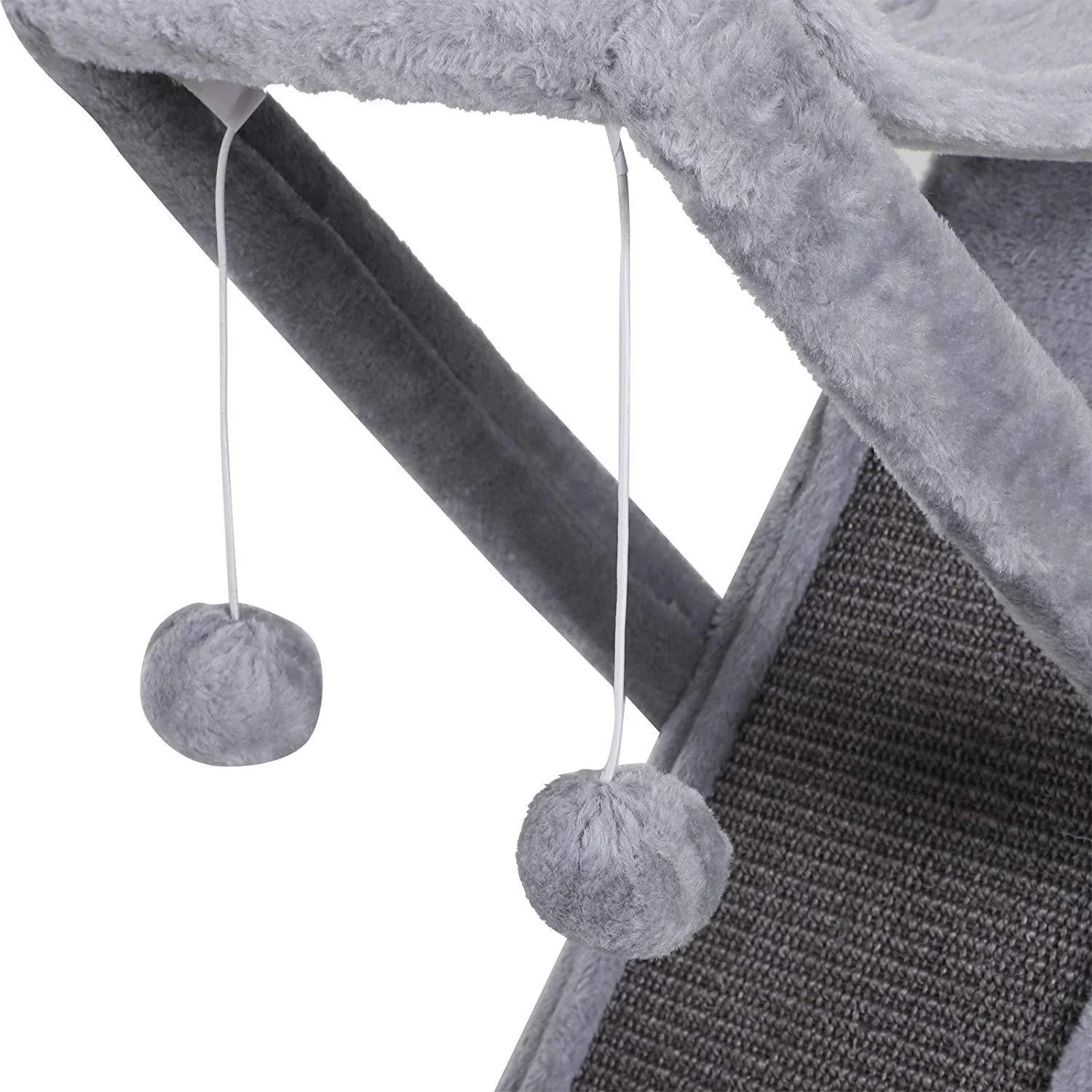 Katzenturm mit Höhle und Hängematte - 2