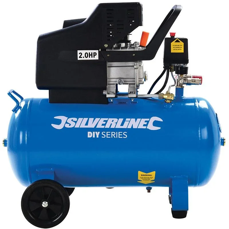 Luftkompressor 1500 W, 2 PS 50 Liter - 0