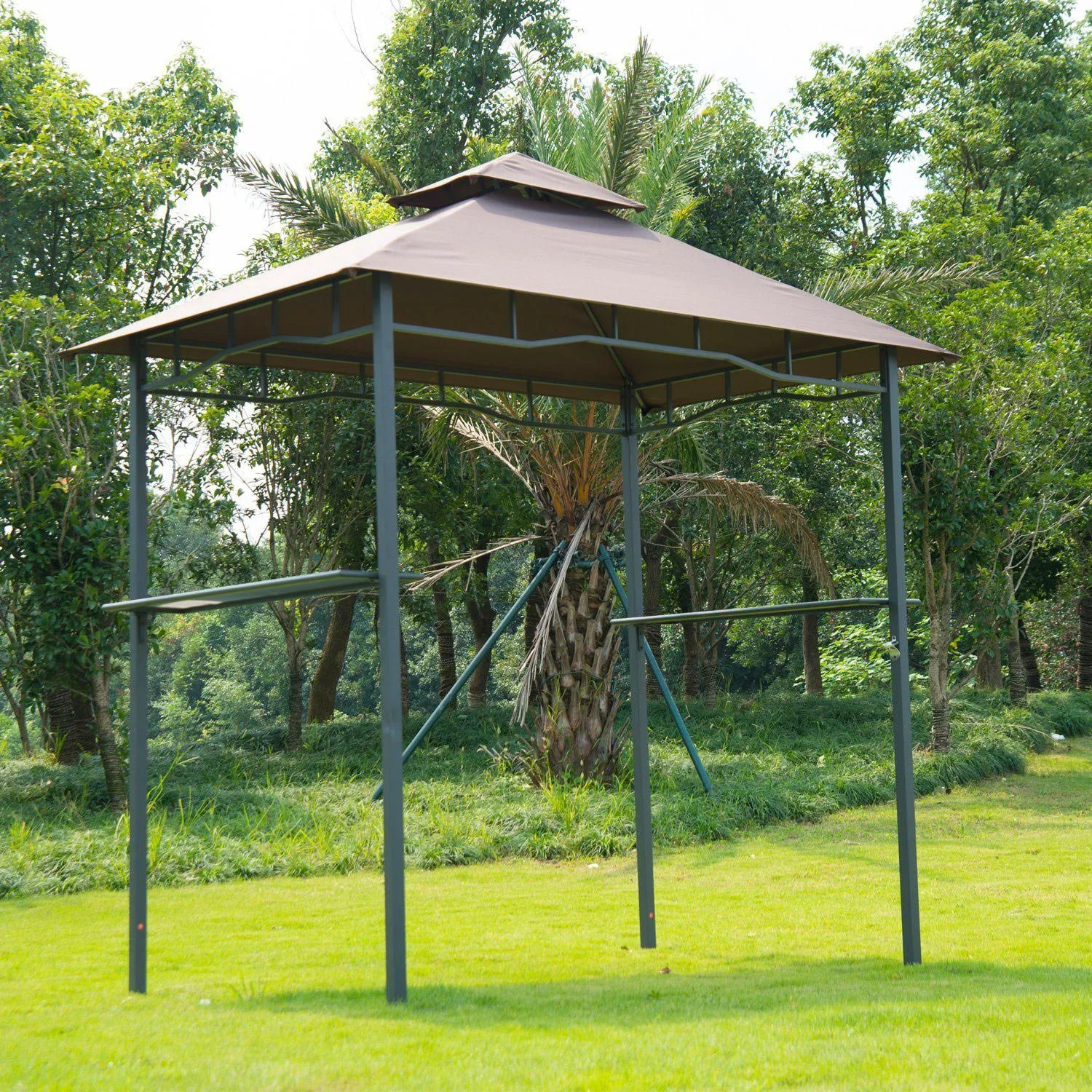 Grillpavillon mit Doppeldach - 1