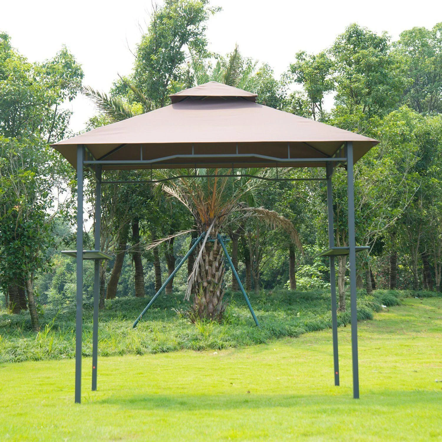 Grillpavillon mit Doppeldach - 2