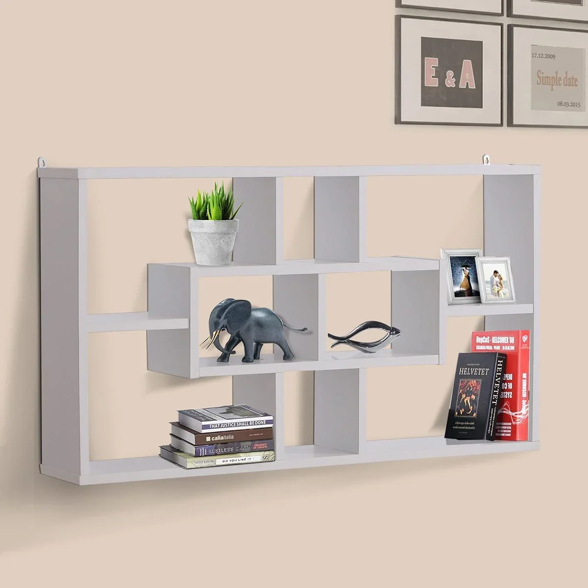 Würfelregal weiß - 0