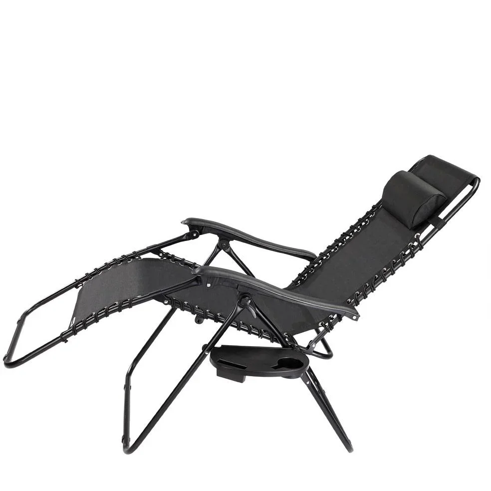 Gartenstuhl - Schwarz - klappbar - 1