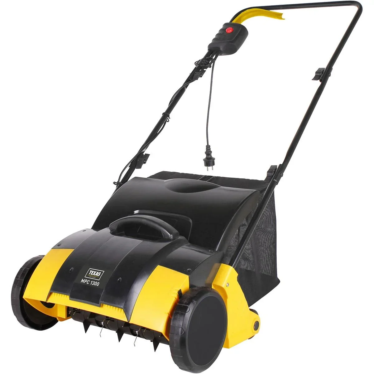 Vertikutierer + Aerifizierer 2-in-1 - 1300W - 30 cm Arbeitsbreite - Mit 30L Auffangbehälter - 2