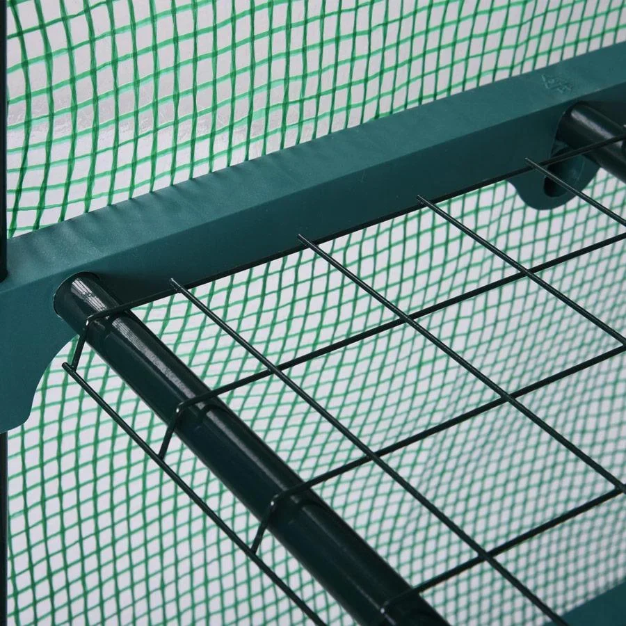 Gewächshaus aus Folie 126x49x69cm - 3