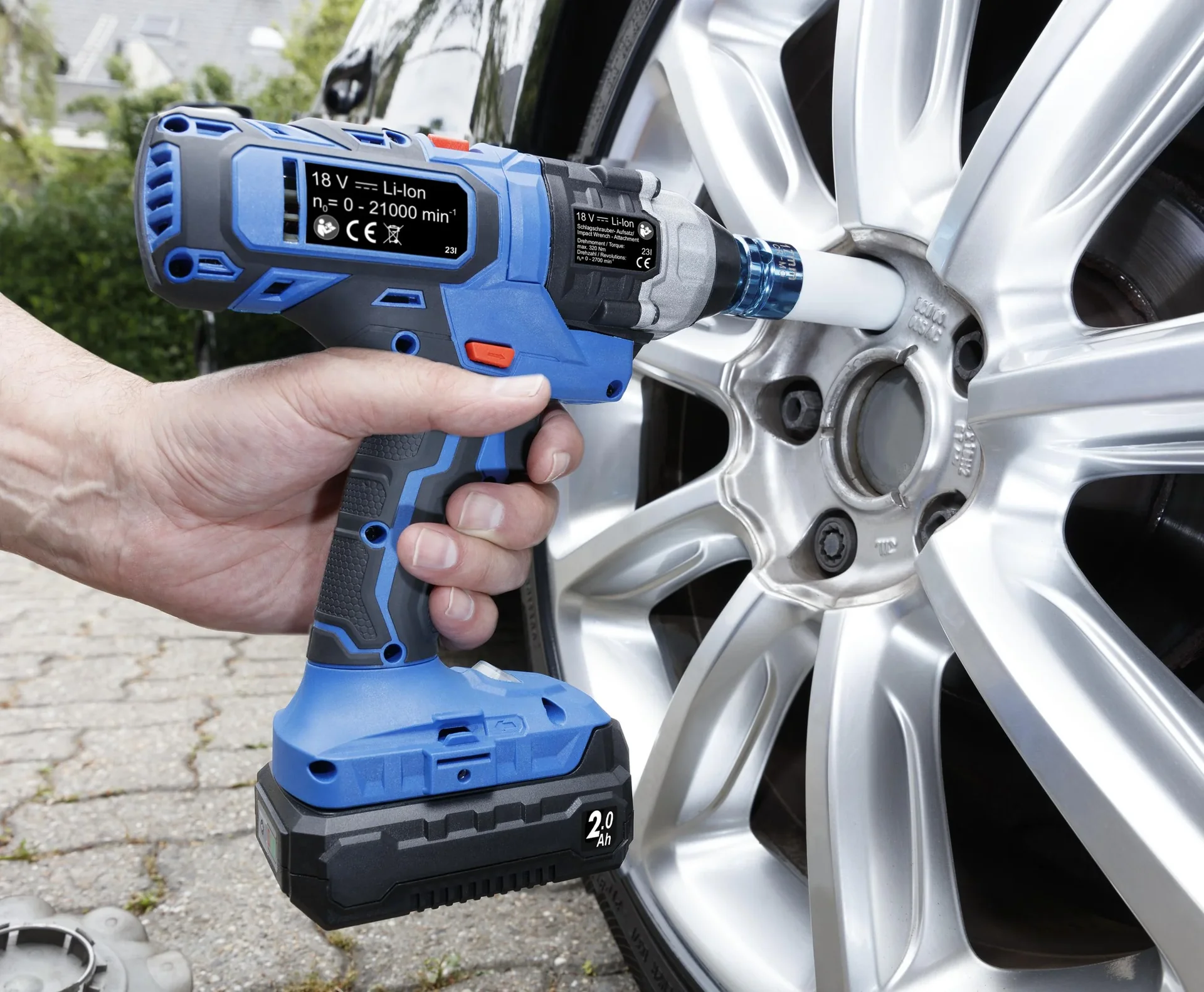 Schlagschrauber Aufsatz für 18V Multi Power Tool - 2
