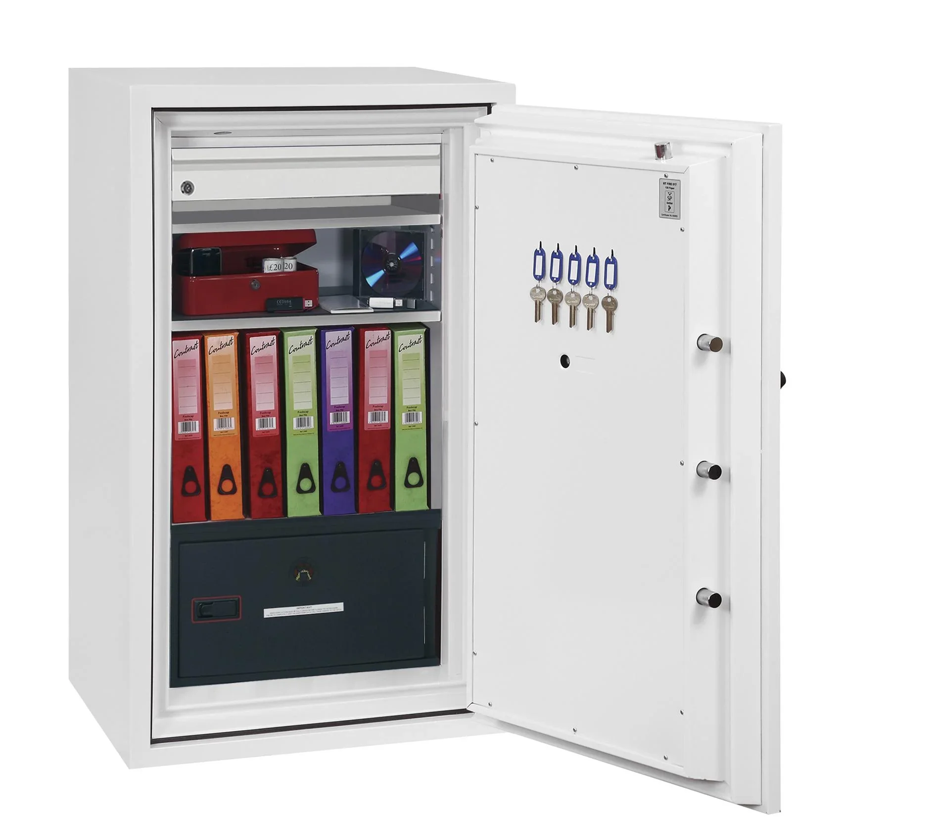 Datenschutztresor Datacombi Größe 4 mit elektronischem Schloss - 4