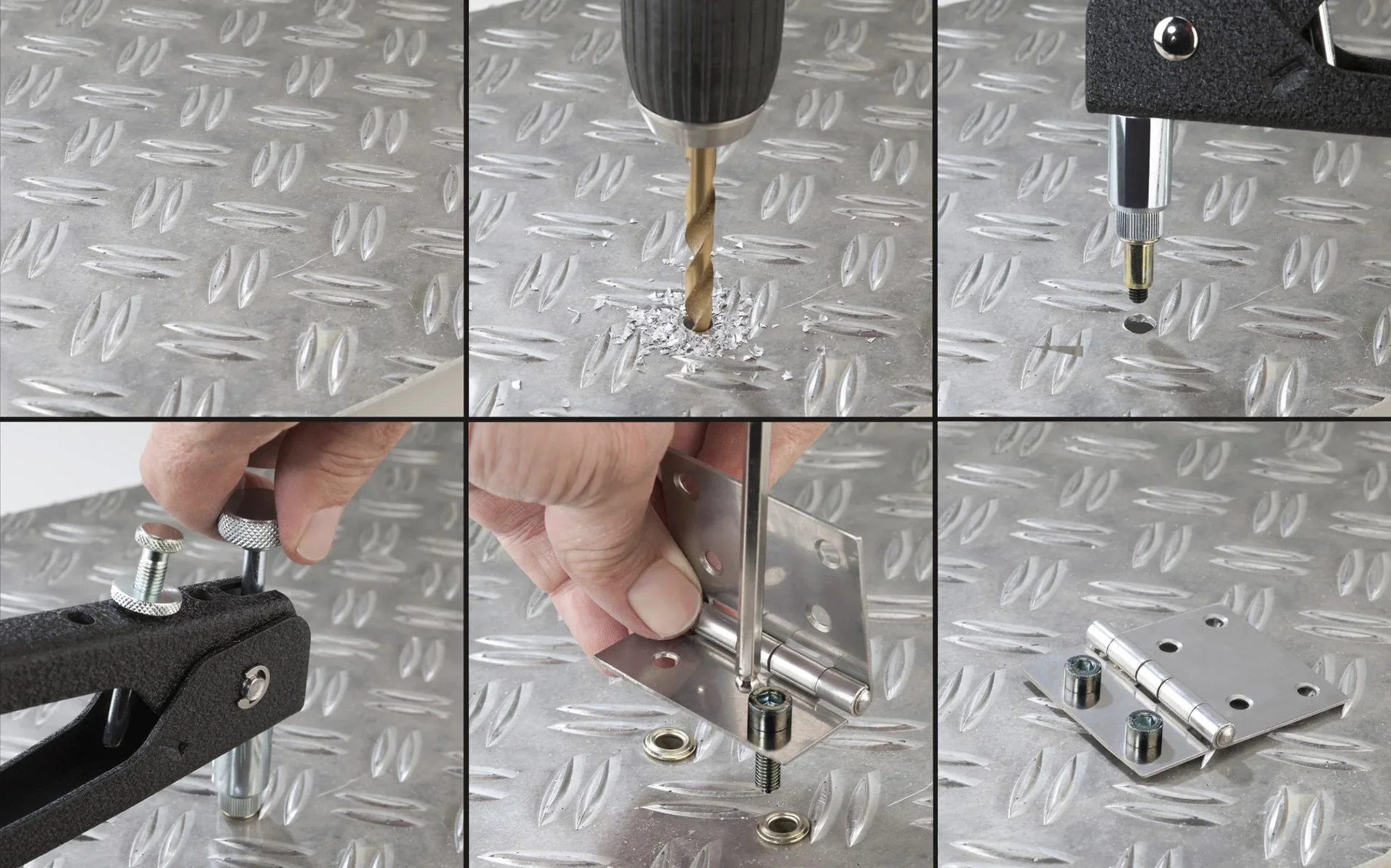 Mutternnietzange für M3 - M8 - 6