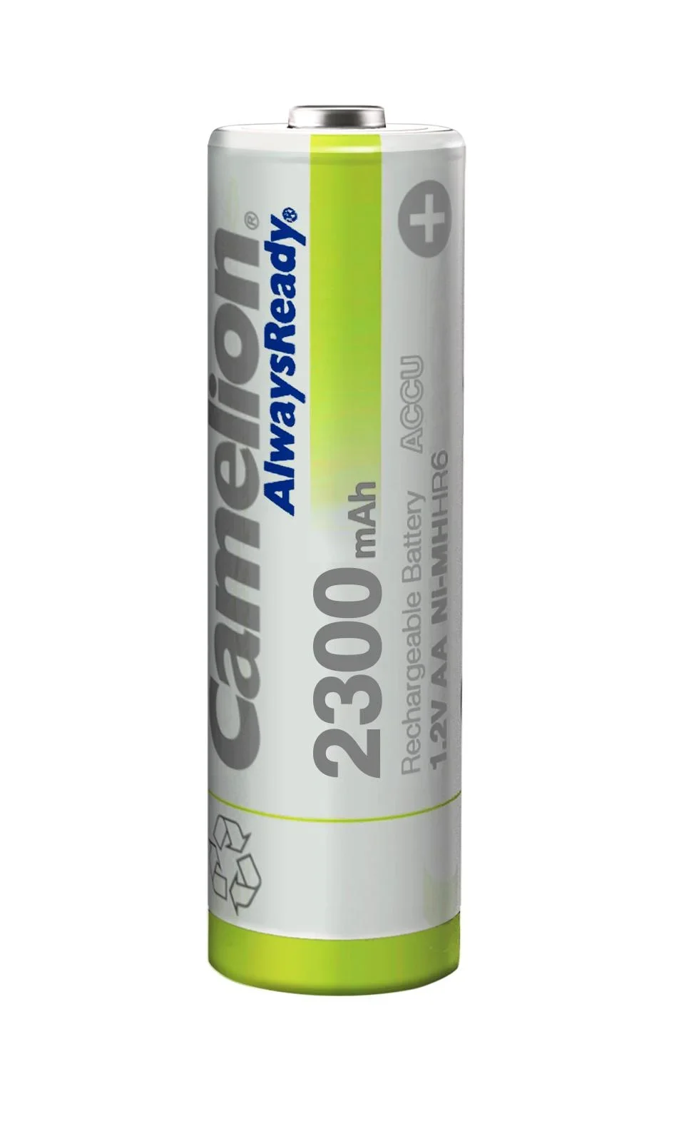 NiMH Mignon (AA) V-Akku mit 2300 mAh - 2 Stück - 1