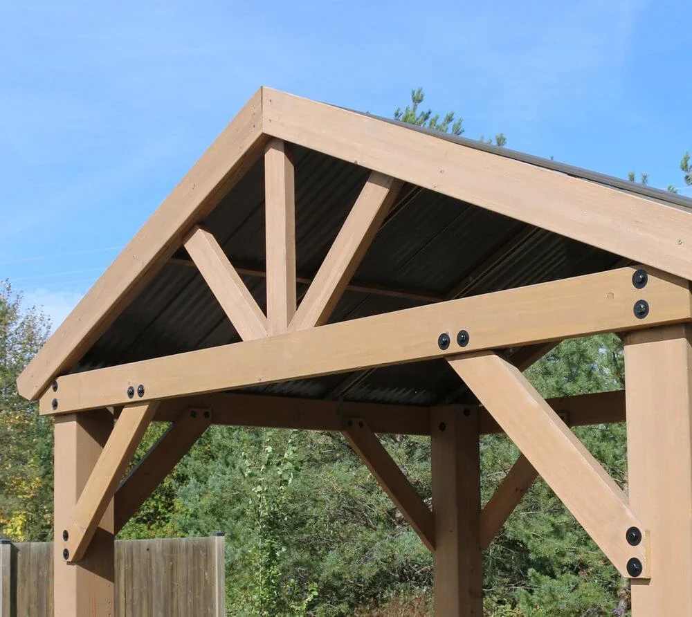 Holzpavillon BBQ Laval 6x7 - 1