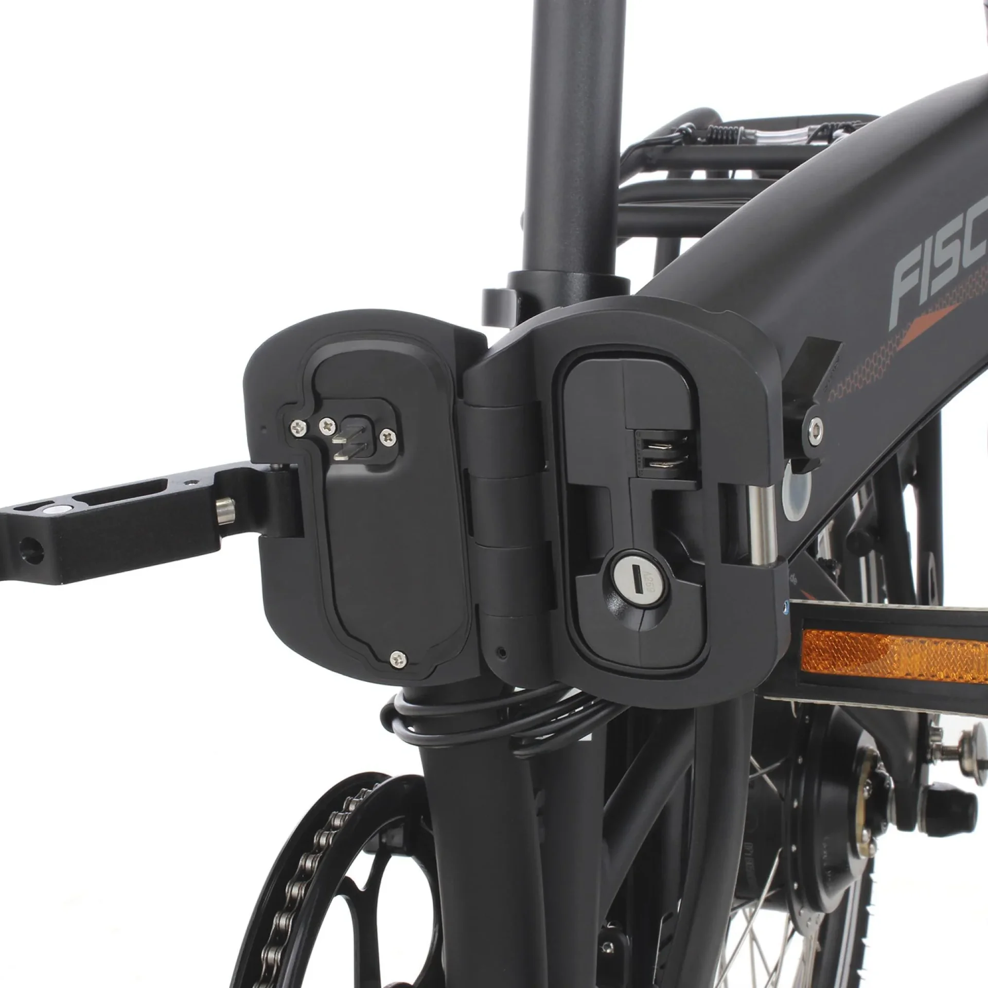 Unisex E-Bike Faltrad, 20 Zoll, Rahmengröße 30 cm, 7-Gang Kettenschaltung, schwarz matt, FR18 - 2