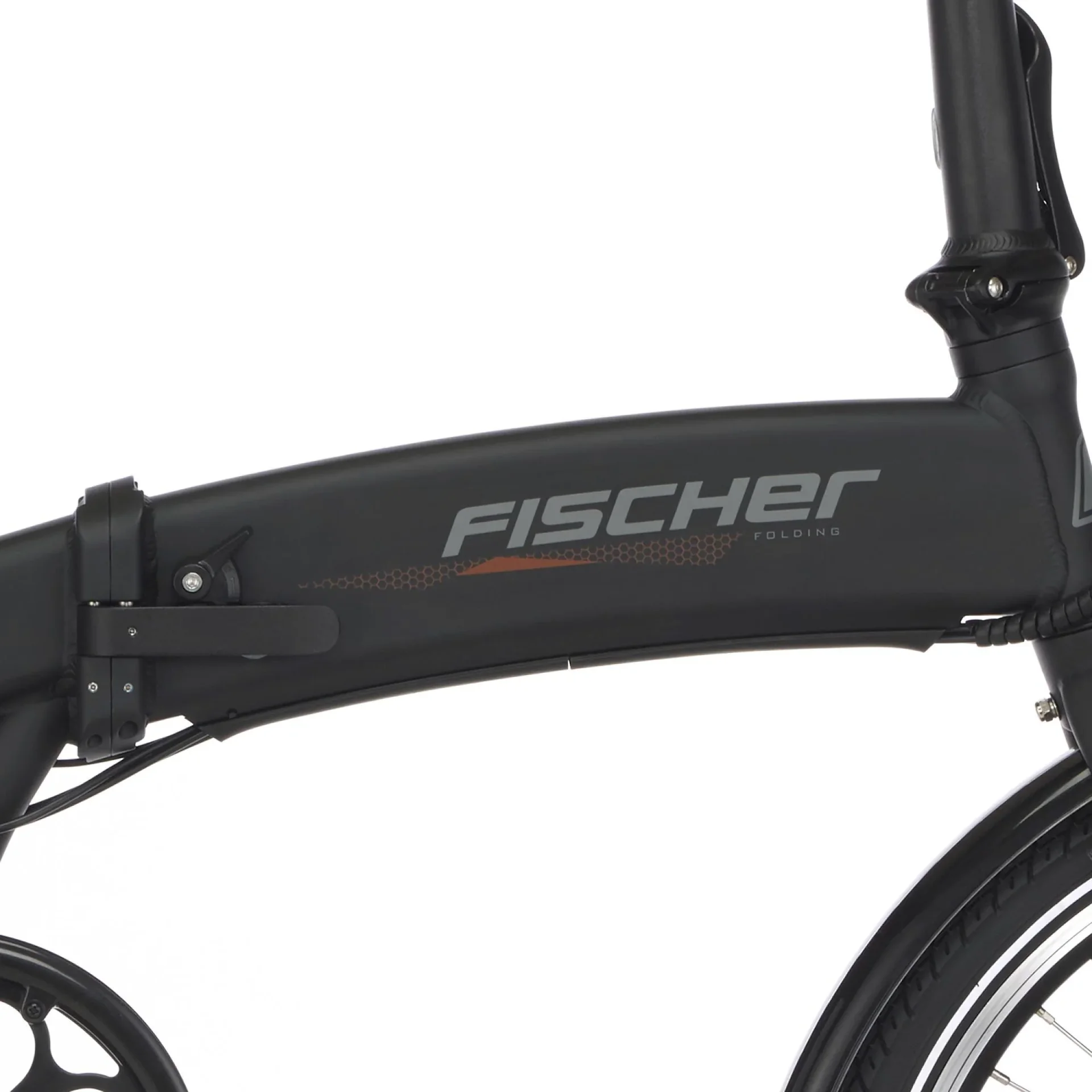 Unisex E-Bike Faltrad, 20 Zoll, Rahmengröße 30 cm, 7-Gang Kettenschaltung, schwarz matt, FR18 - 4