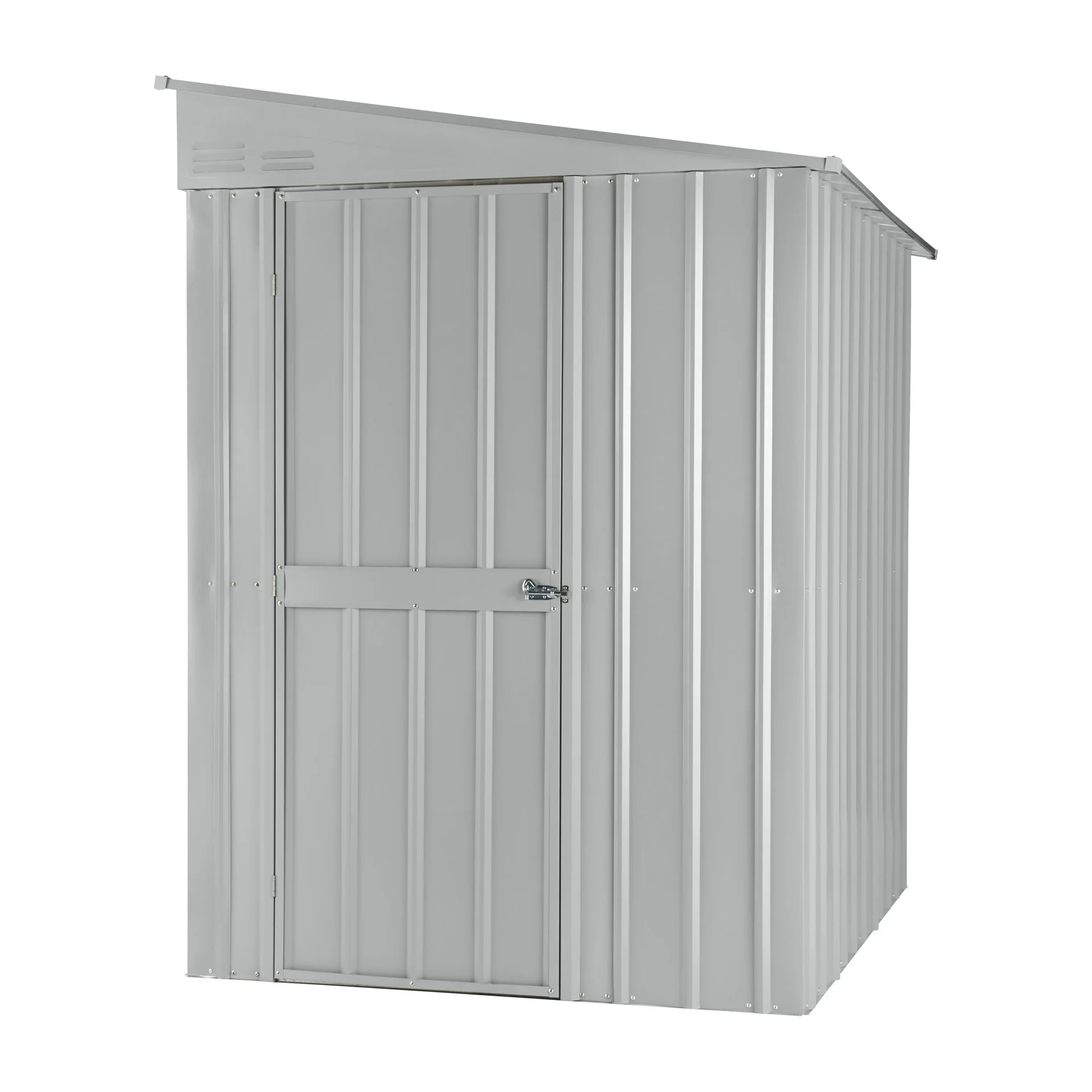 Gerätehaus Wand-Zierde Lean To 56, silber metallic - 4