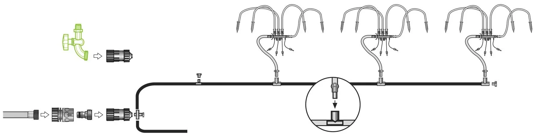 Bewässerungssystem 5 bis 8qm (MGS48) - 2