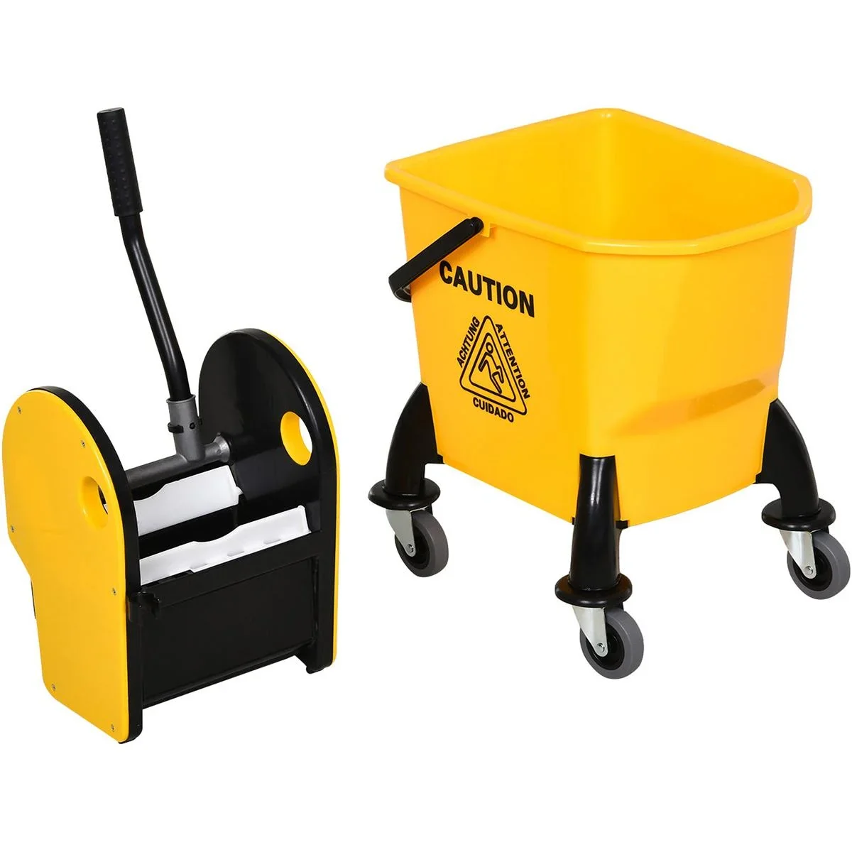 Wischwagen mit Auswringvorrichtung - 3