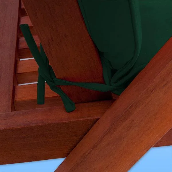 6x Sitzkissen für Grün - 120 x 45 x 5cm - 8