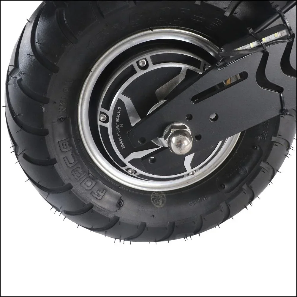 E-Roller "Evoking" Safety 45 km/h inklusive Blinkanlage und Gepäck-Case schwarz - 7