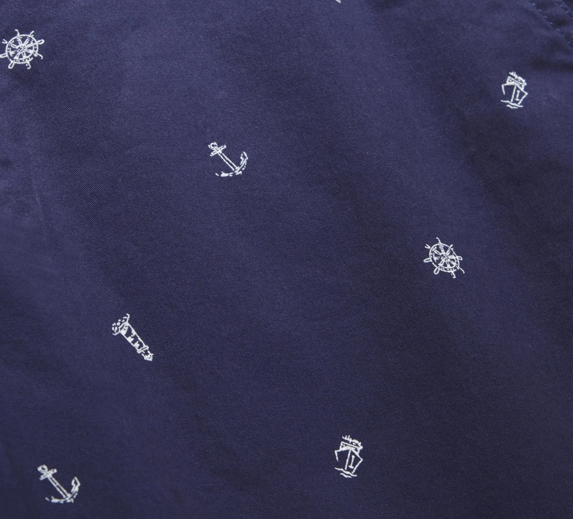 Bermudashhorts mit maritimen Druck, Farbe marine, Gr.M - 9