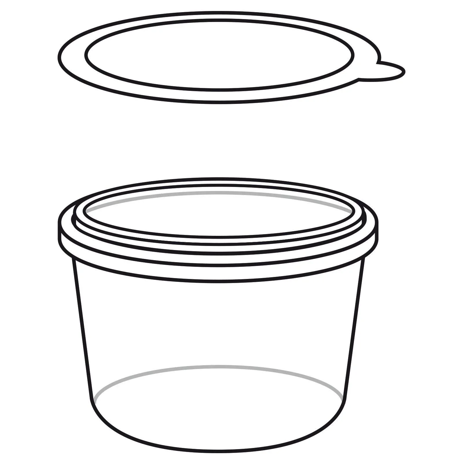 Einkoch-Gummiringe, 54 x 67 mm, Einfüllmündung 60 mm, 6 Stück - 4