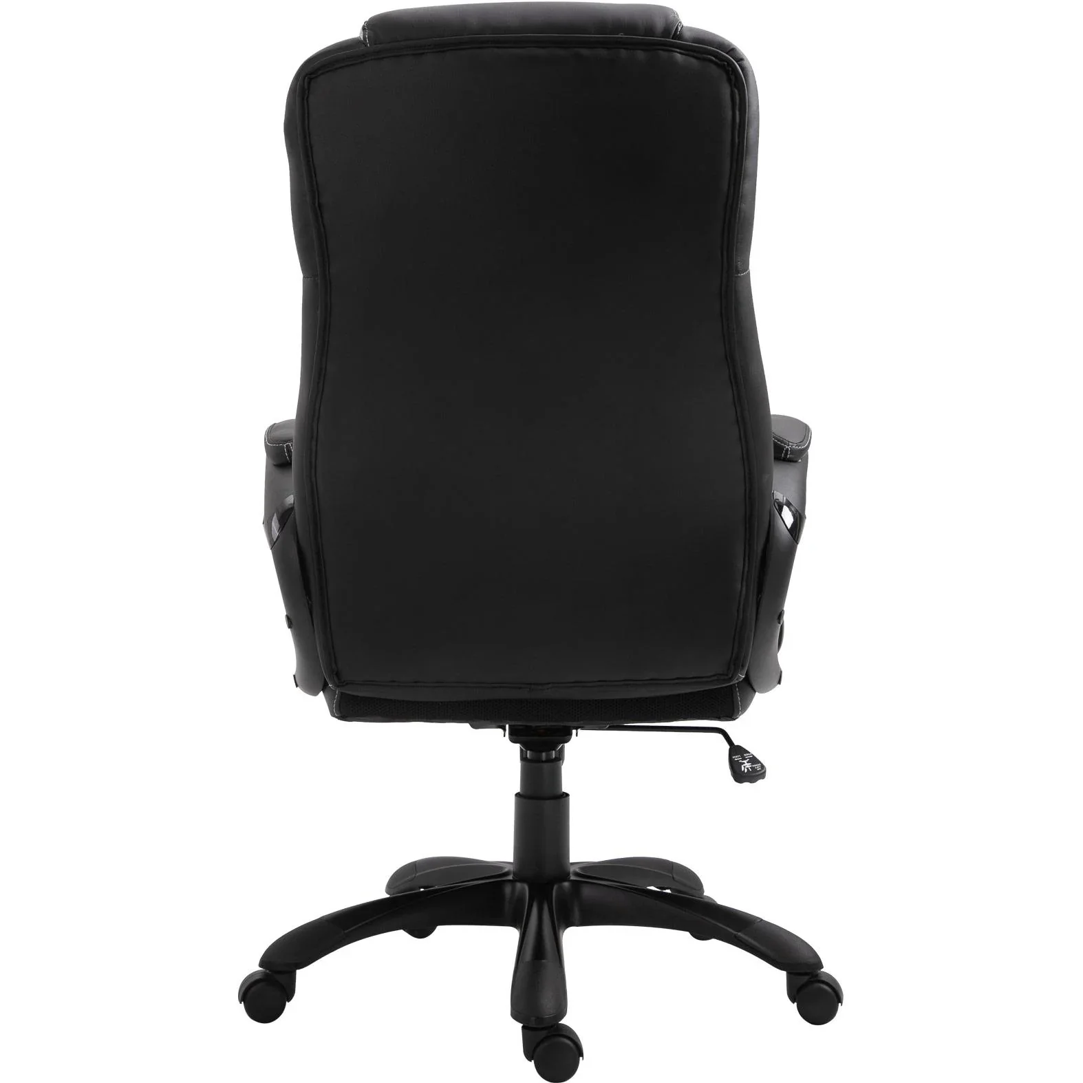 Drehstuhl, schwarz, weiß - 6