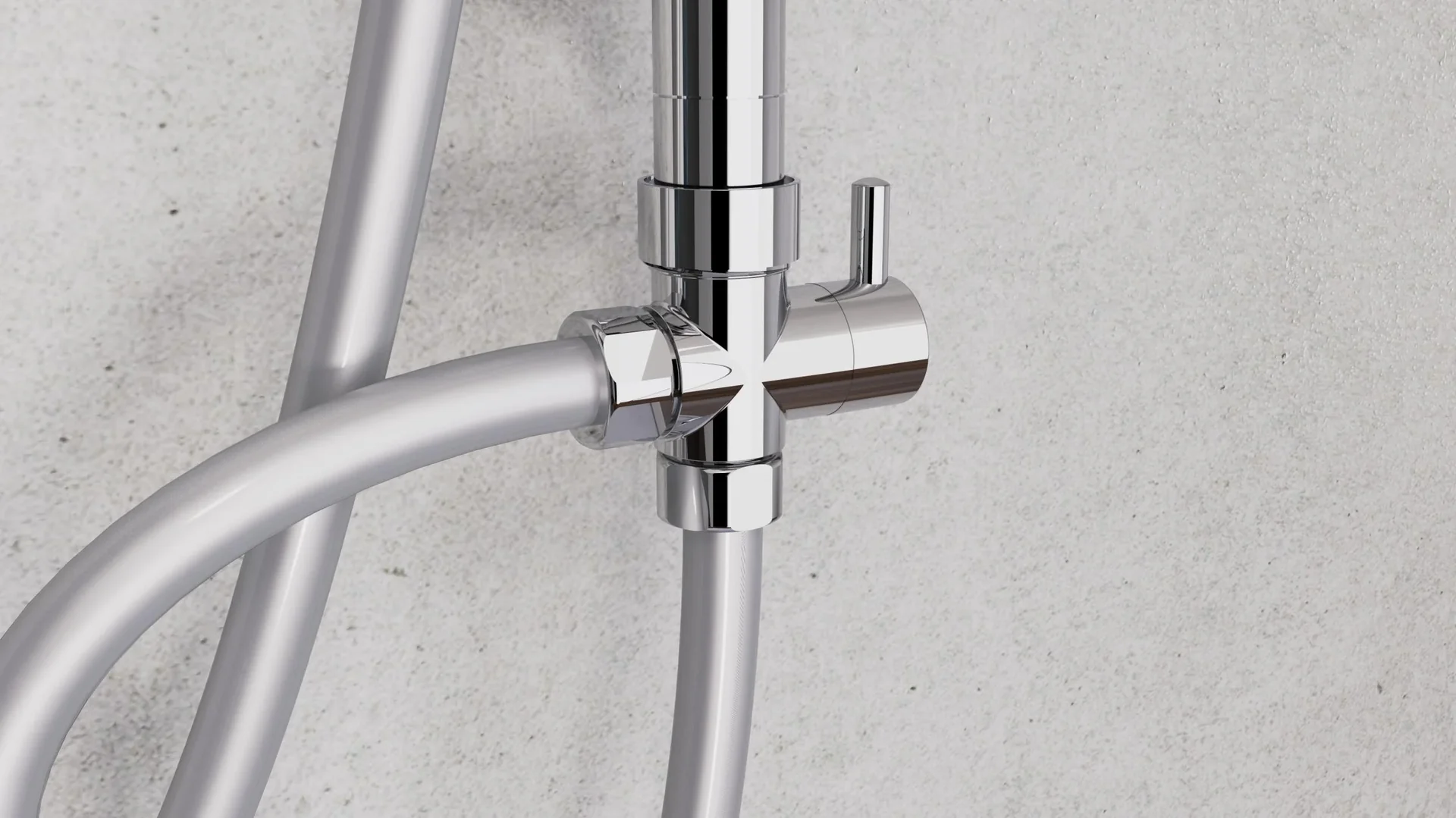 Überkopf-Brauseset "Mallorca", Chrom - 3